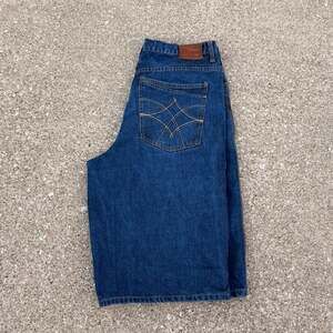 Sean John Men's Vintage Denim Jean Shorts Blue Size 36